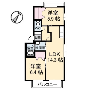 メゾン桜 A0301号-2