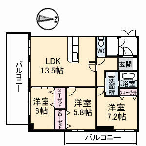 ヴィラージュ緑井 A0304号室