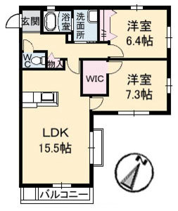 シャーメゾンＩ A0203号-2