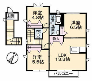 シャーメゾン　ベルヴェ A0201号室
