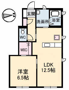 カルムハイツ A0101号室