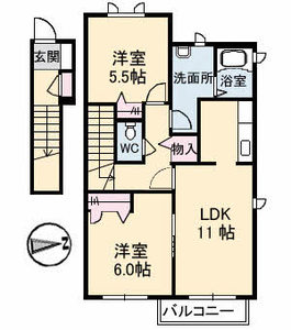 カルムハイツ A0201号室