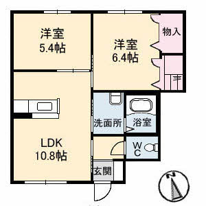 スカイロード　Ｂ棟 B0103号室