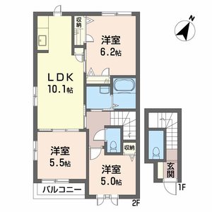 リバーサイド中野 A棟 A0201号-16