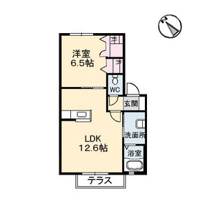 Ｃａｓａ　ｄｅｌ　ｆｉｏｒｅ A0102号室