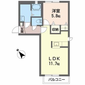 リアージュ　Ａ棟 A0201号室