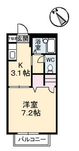 カーサＫＡＷＡＵＴＩ A0203号室
