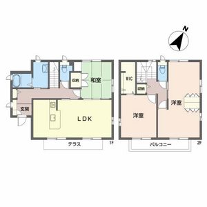 みどり坂５丁目貸家