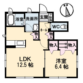 グランド　ソレイユ　Ｂ棟 B0101号室