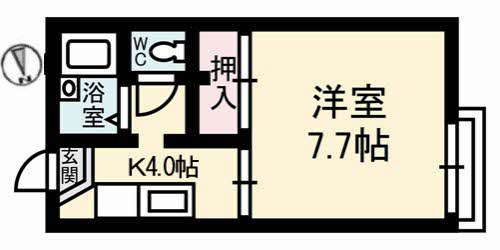 グリーンゲーブルス　Ａ棟 A0201号-2