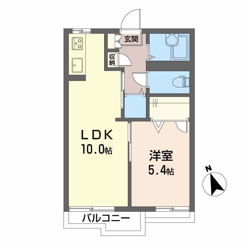 レーベンバウム　Ⅱ号館A0102-2
