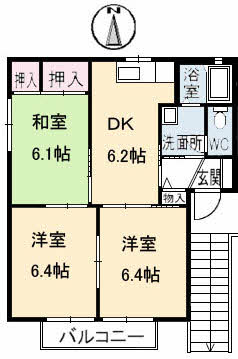 セントクレア　Ｂ棟B0201-2