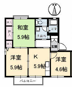 ニューヒルズ　Ｂ棟 A0202号-16