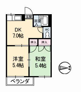 オーク津ノ井フレグランス　ＡA0203-2