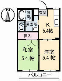 グリーンコーポＮ　　Ａ棟 A0102号-16