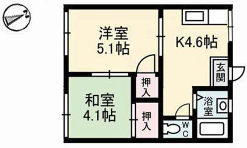 スカイハイツ A0101号-16
