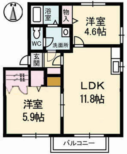 サザンガーデン　Ｃ棟C0107-2
