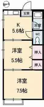 こやまハイツ A0102号-16