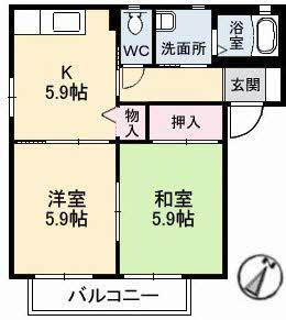 メゾン梅の木　　Ａ棟A0201-2