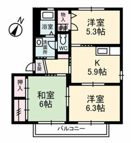 メゾン樅の木　Ａ棟A0101-2