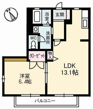 ラ・エトワール　　Ｃ棟A0203-2