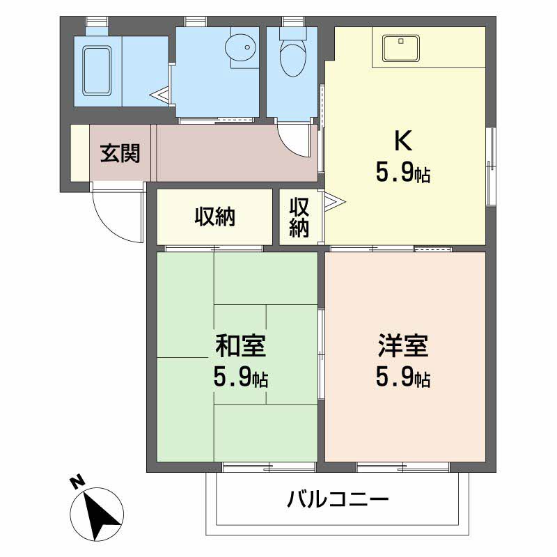 シャーメゾングランディール A棟 A0202号-13
