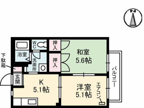 シャーメゾン高矢倉A0102-2