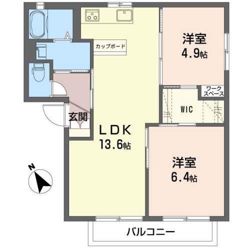 シャーメゾン・レーヴ叶　Ｄ棟D0102-2