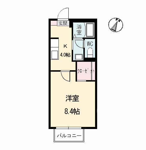 レーヴ吉成　Ｂ棟B0206-2