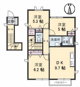 プリムヴェール　Ｃ棟C0201-2