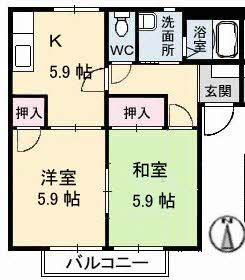 シュウフレグランス　Ｂ棟B0201-2