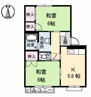 メゾン海老園　Ｂ棟B0201-2