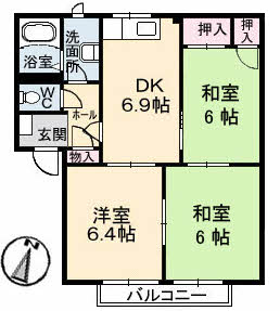 フレグランス中井　Ｂ棟 B0202号-15