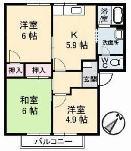 カサ・リンダ B棟 B0201号-15