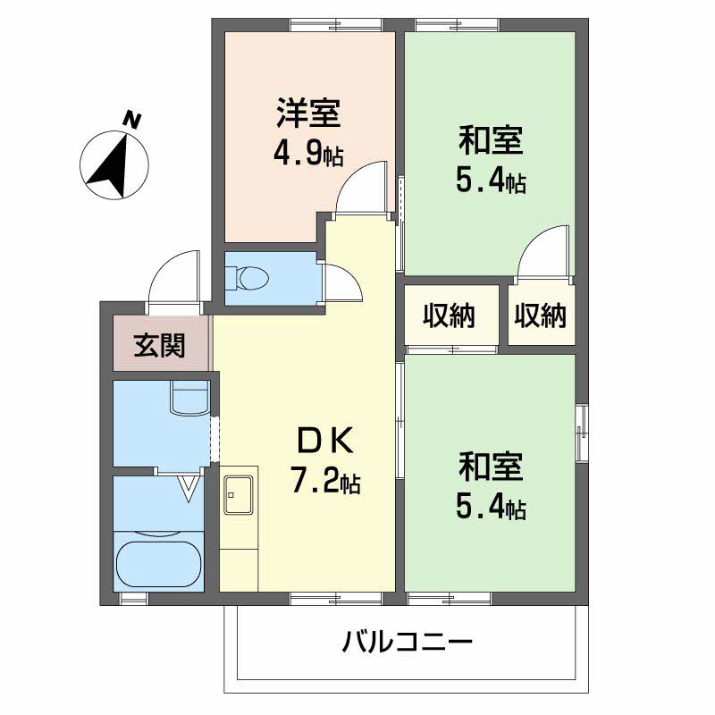 タカセコーポ C棟 C0202号-2