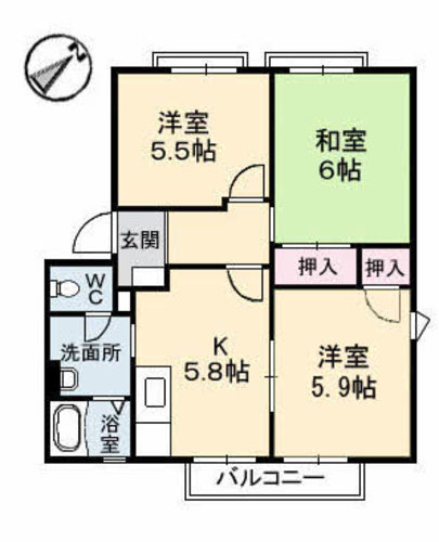 フレグランスフローラ　Ｃ棟C0201-2