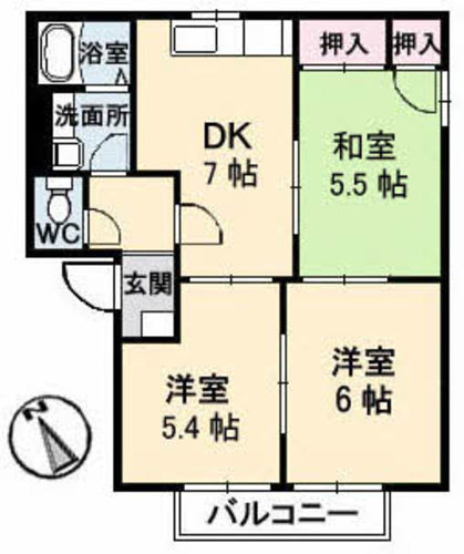 フレグランス中山台　Ａ棟A0202-2