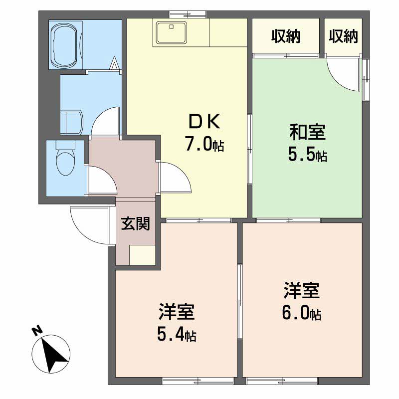 フレグランス中山台　Ａ棟A0102-2