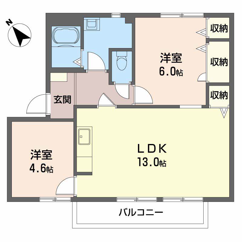 フレグランス三戸　Ｃ棟A0201-2