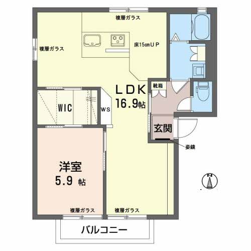 エントピア西原　Ａ棟A0201-2