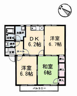 フレグランス大幸　Ａ棟A0202-2