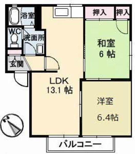 エクセル向井 A棟 A0201号-14