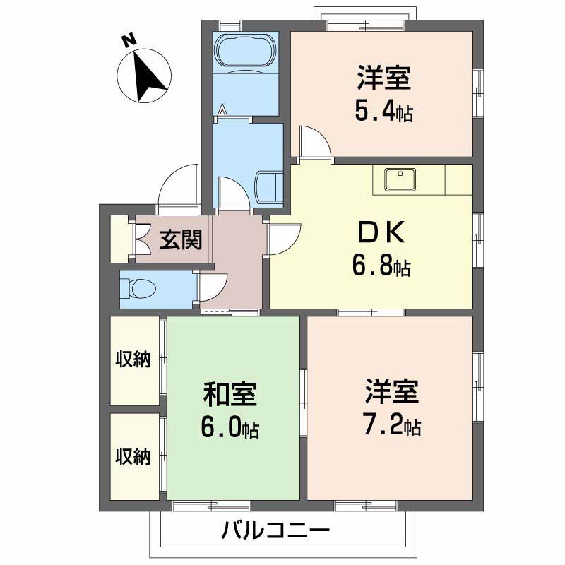 ディアス戸坂新町 B棟 B0201号-16