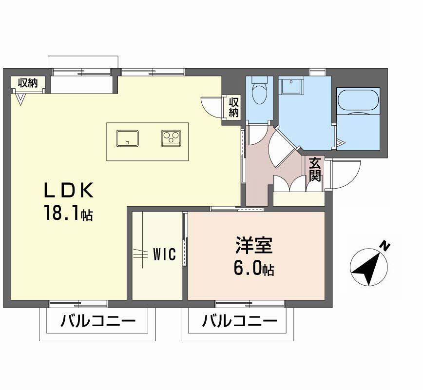 グランジュール中山台 A棟 A0101号-16