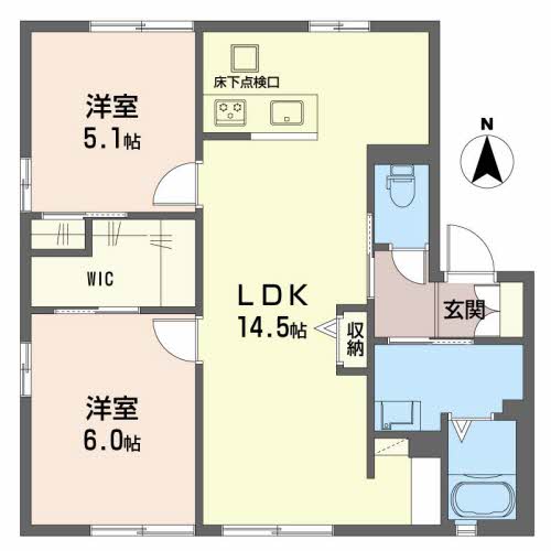 フォーブル戸坂　Ａ棟A0102-2