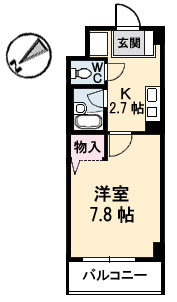ＪＲＢハイツ横川A0101-2