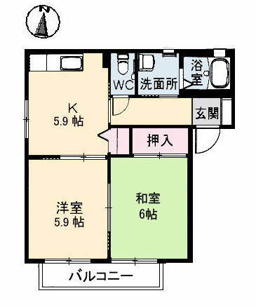クレール五日市駅前　Ｄ棟A0101-2