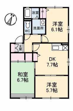 リッシュ伊藤 B棟 B0101号-2