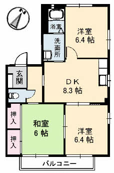 シャーメゾン矢野　Ａ棟A0203-2
