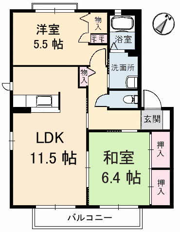 シャーメゾンかがやき　１番館A0202-2